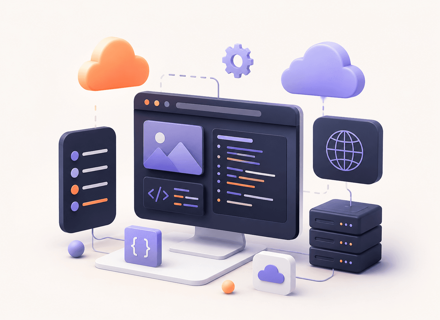 Illustration of the discovery phase of the web development process